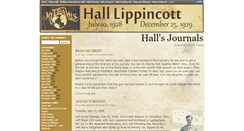 Desktop Screenshot of halllippincott.info