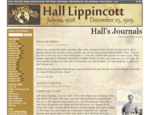 Tablet Screenshot of halllippincott.info